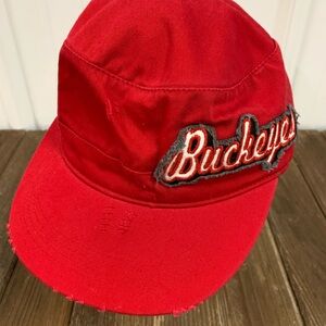 Top of the World Women's Red Ohio State Buckeyes Hat